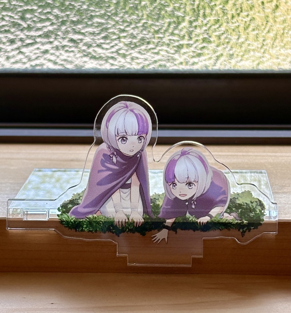 運命の双子おすわりアクリルスタンド