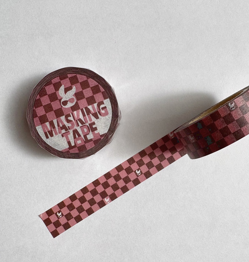 グラサンウサギのマスキングテープ