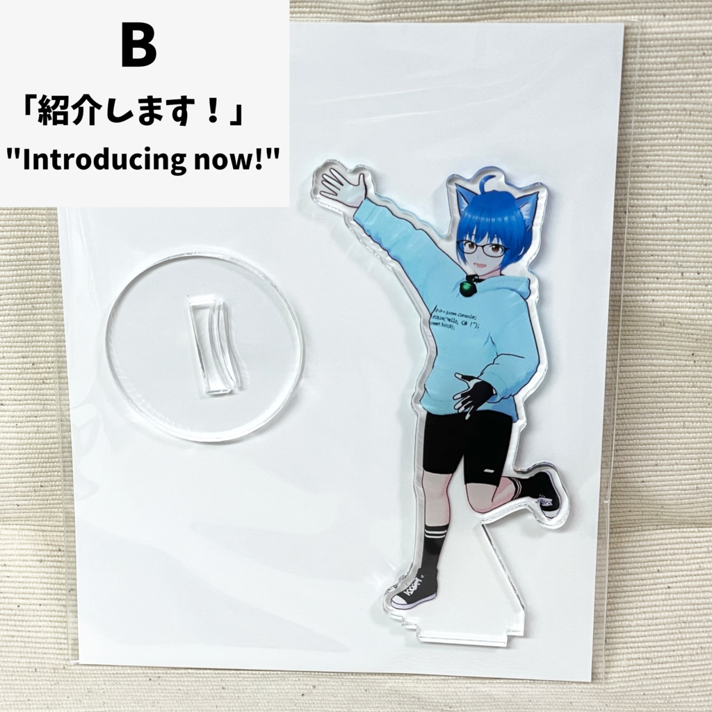 VTuber「三峰スズ」アクリルフィギュア 第一弾(全3種)/ Acrylic Figure "Mitsumine Suzu" 1st Season (3 styles)