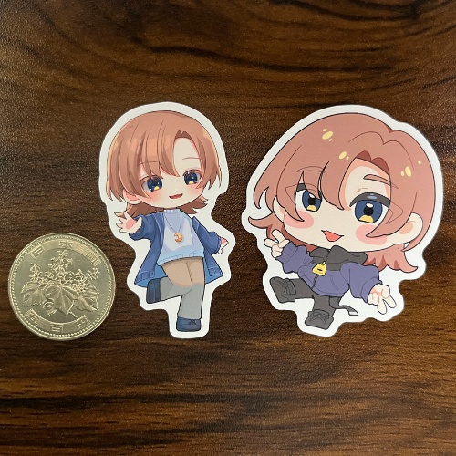 びびっとダイカットステッカー