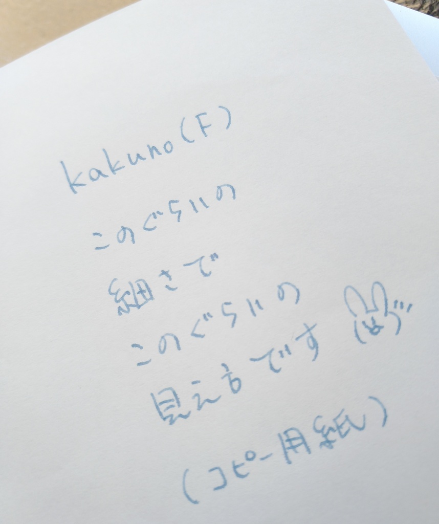 群雨(万年筆インク)