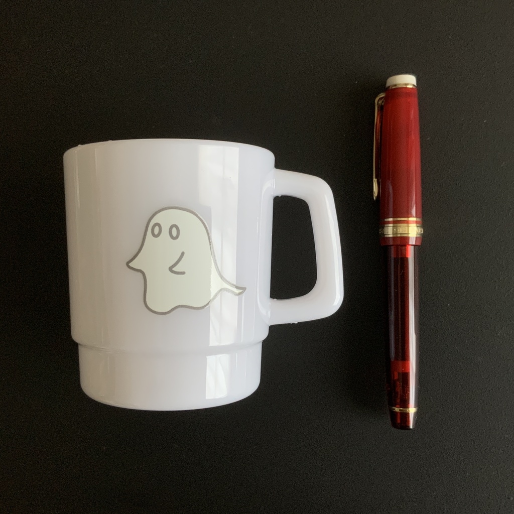 【右取手】おばけとこばけのプラコップ【倉庫発送】