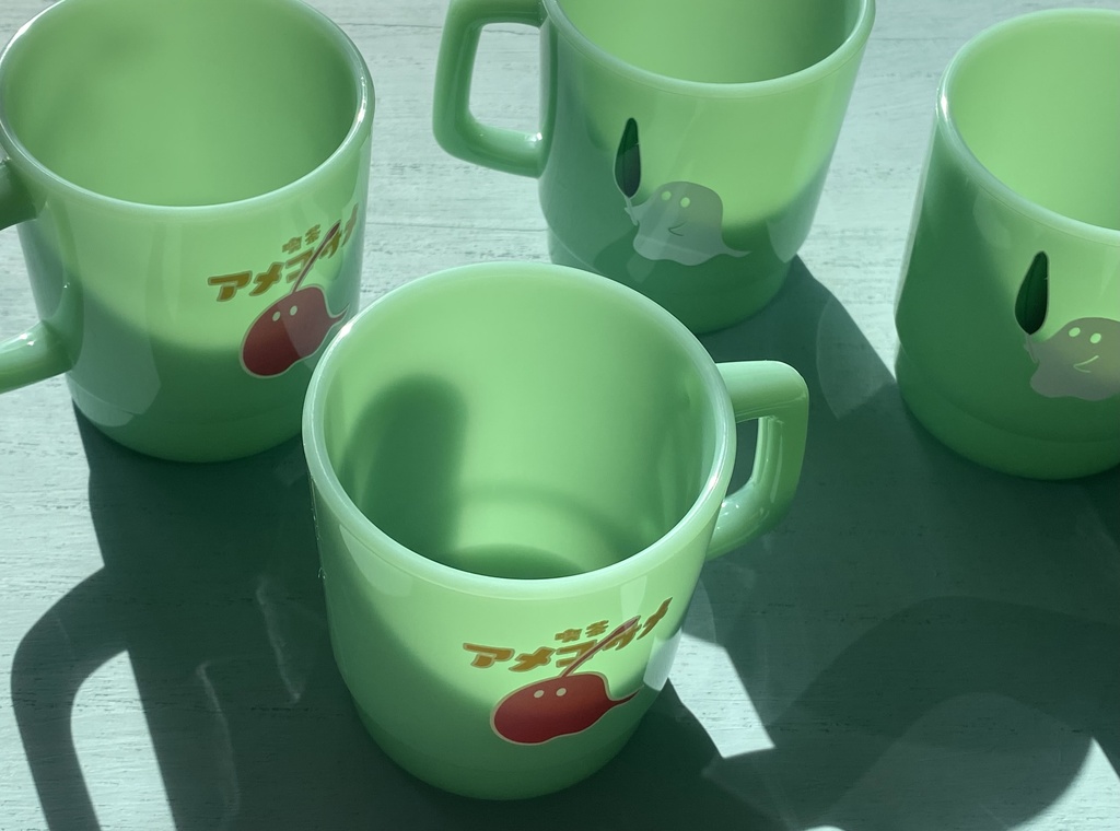 【左取手】おばけとこばけのプラコップ【倉庫発送】