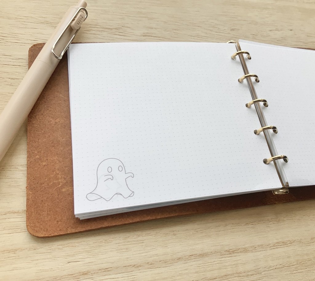 M5スクエア メモ紙(おばけ・こばけ)サンレイド