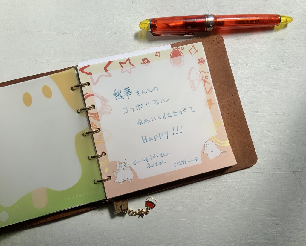 ♡メモ まとめ売り♡ M5スクエアリフィル（DeepAQua×小物雑貨屋あめこさめ コラボ柄