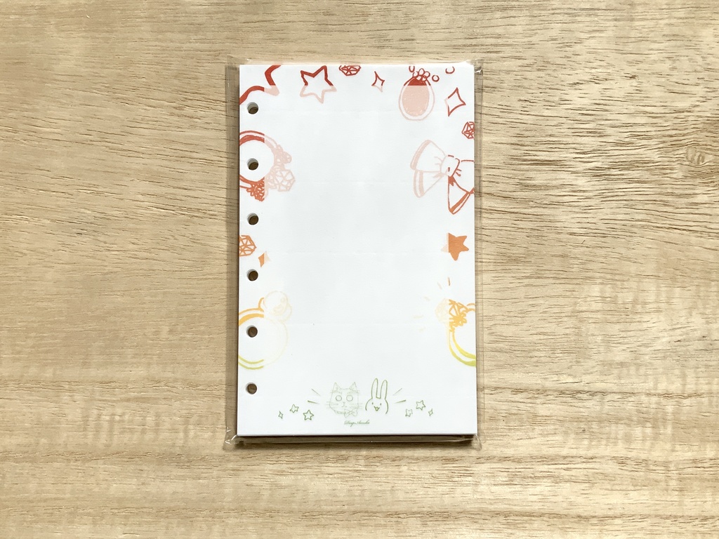 M6リフィル(DeepAQua×小物雑貨屋あめこさめ コラボ柄)