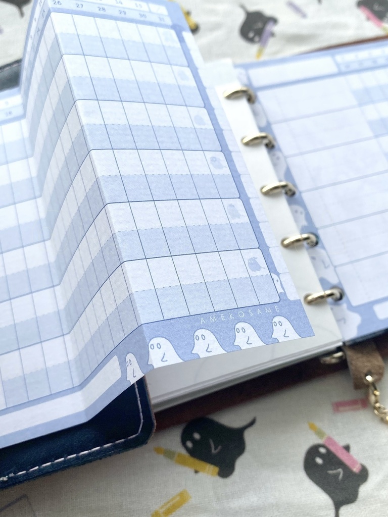 A6横型 5穴リフィル ハビットトラッカー