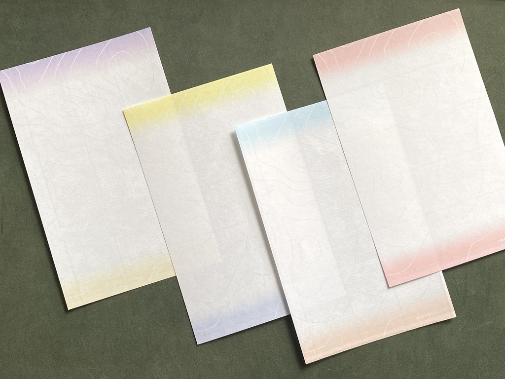 (自家通販)M6サイズメモ 一筆箋 /サンレイド紙