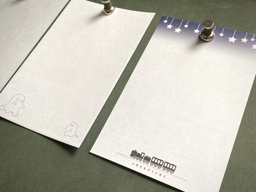 (自家通販)M6サイズメモ 一筆箋 /サンレイド紙