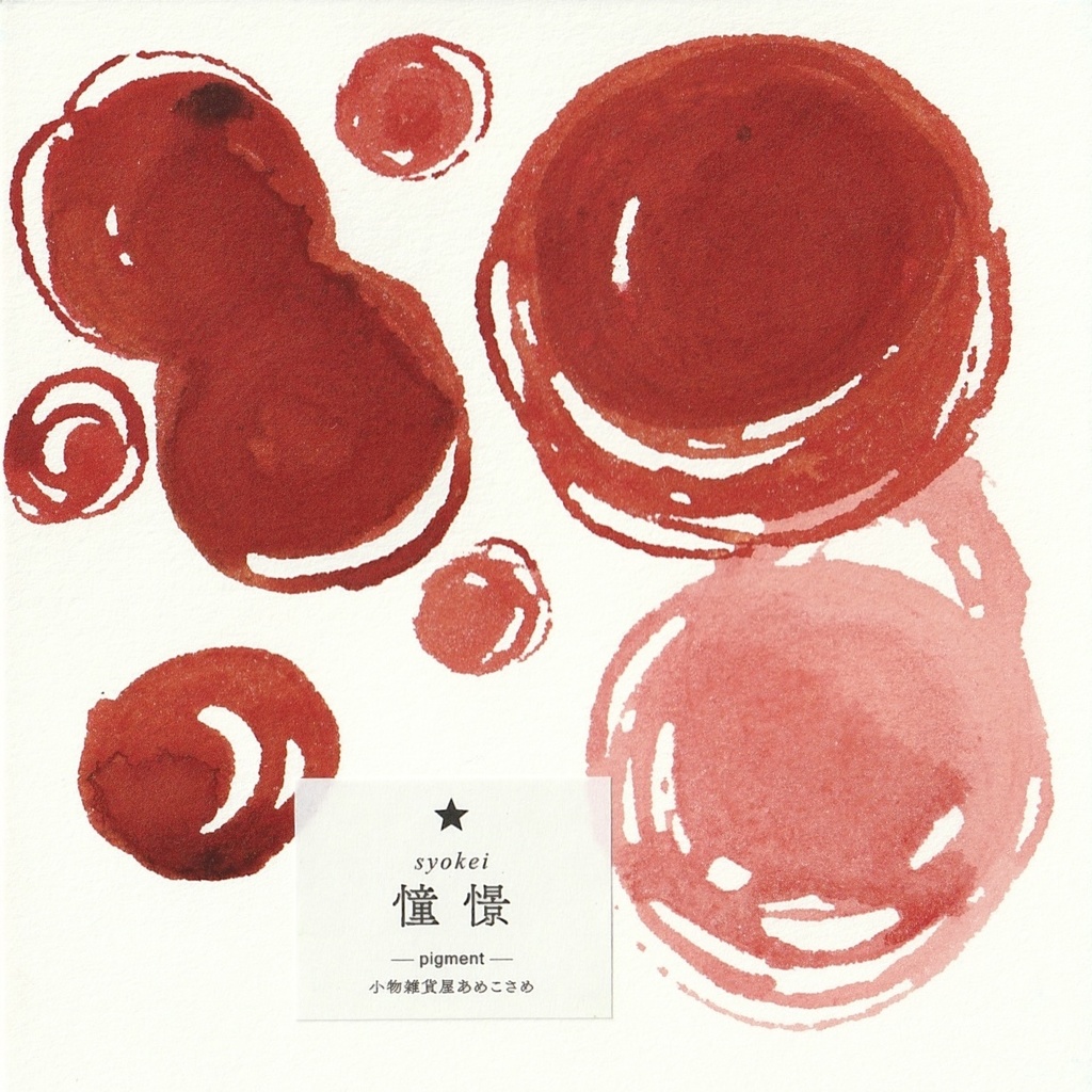 憧憬:万年筆インク(pigment)