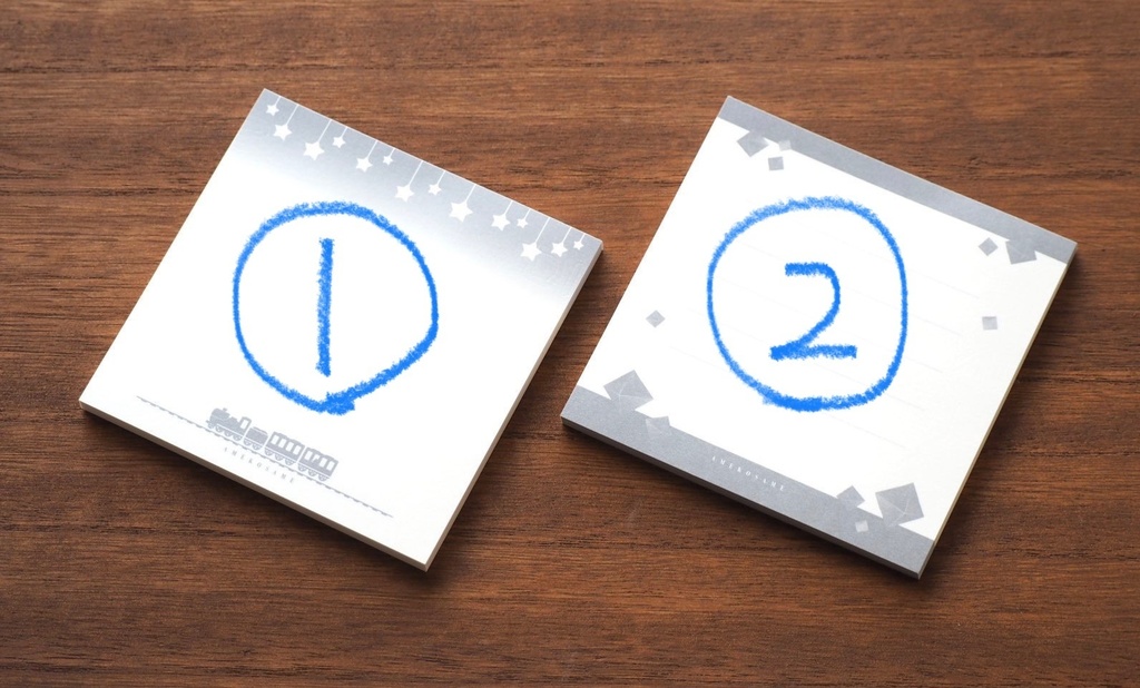 M5スクエアサイズのメモ(バンクペーパー)