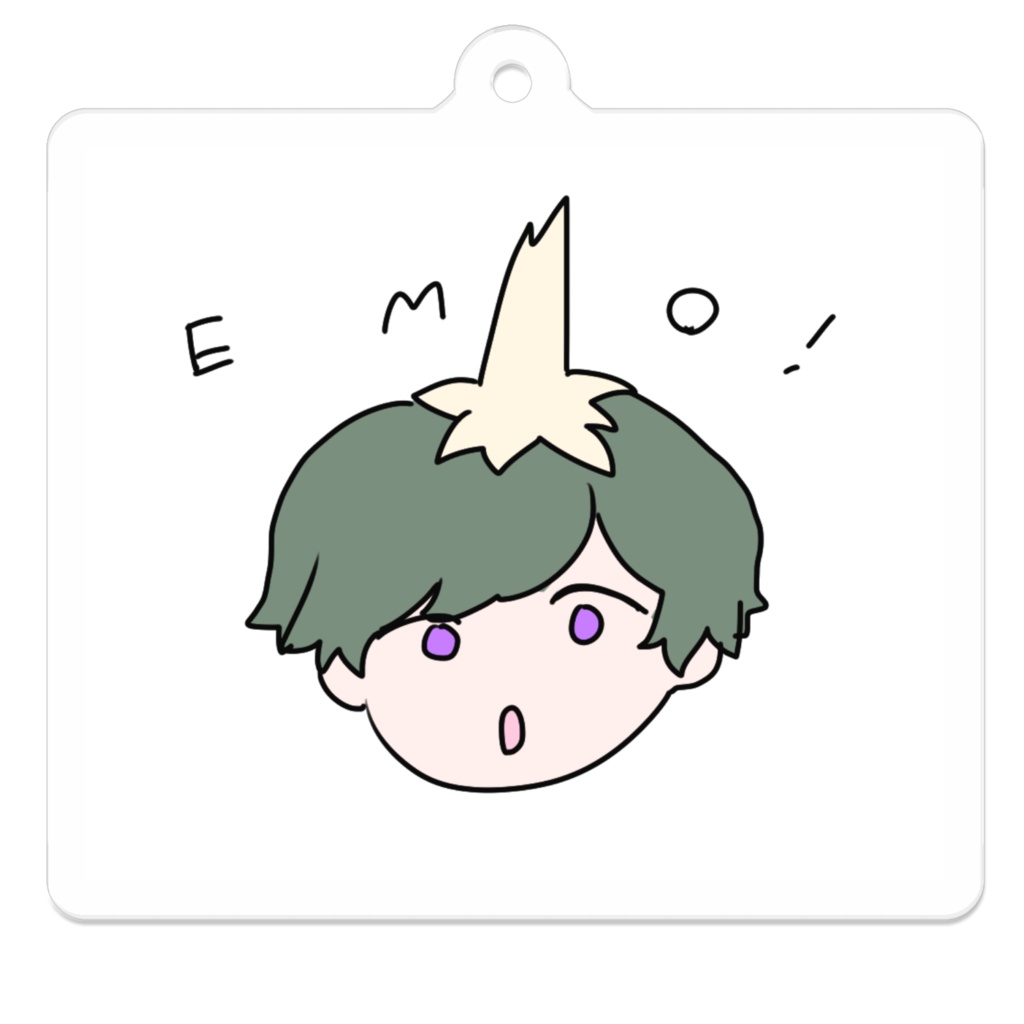 【アクリルキーホルダー】はやかわのエモアクキー