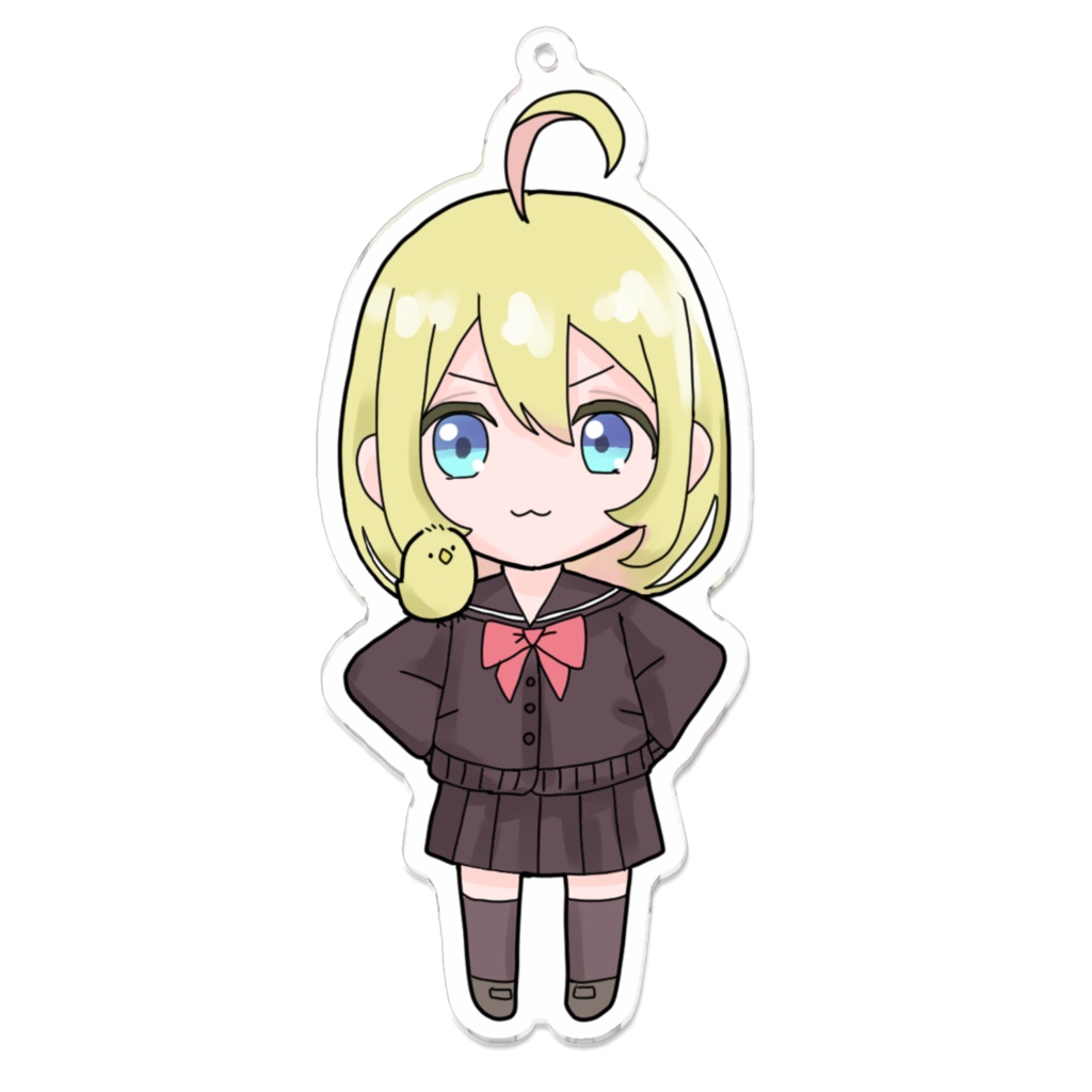 【アクリルキー】学力テスト ゆ。ちゃん