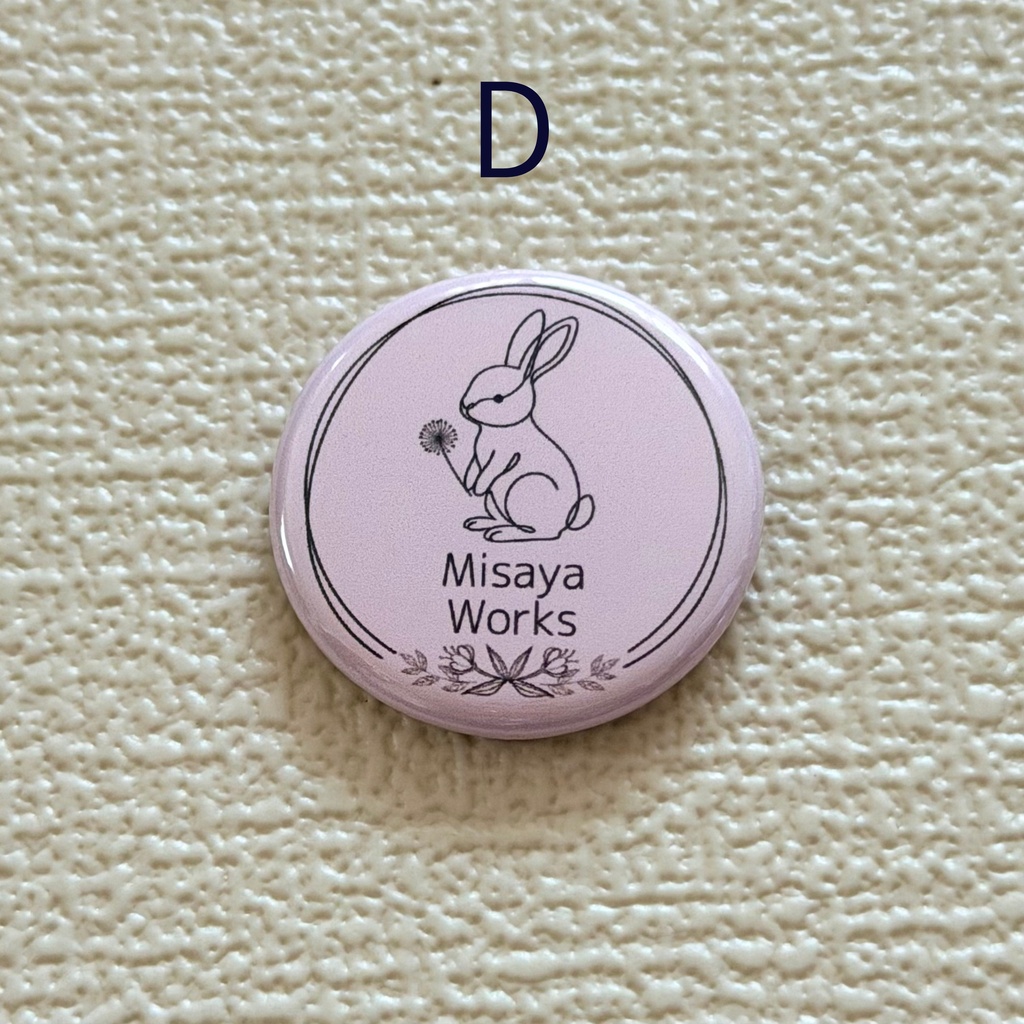 Misaya Works「オリジナル缶バッジ 2個セット」