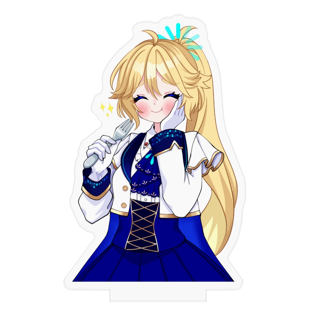 ちゆとりにいろんなものを食べさせるアクスタ!!(7cm)