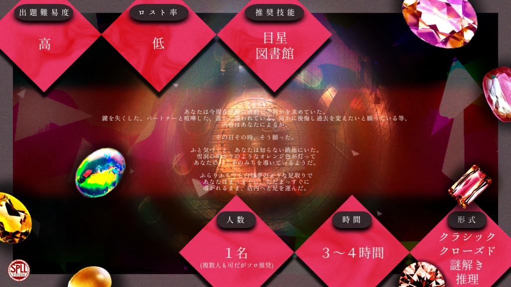 【クトゥルフ神話TRPG】Intelligenceは真珠に優れり【SPLL:E191620】