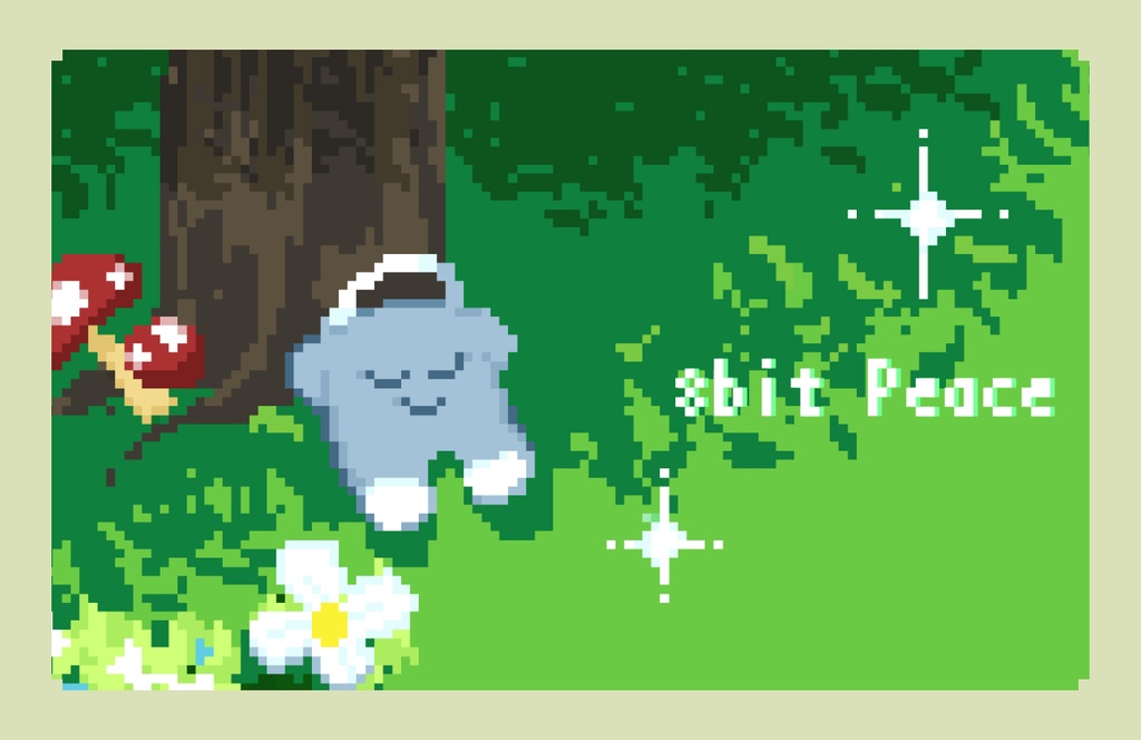 『8bit Peace』 2nd Album ダウンロードカード