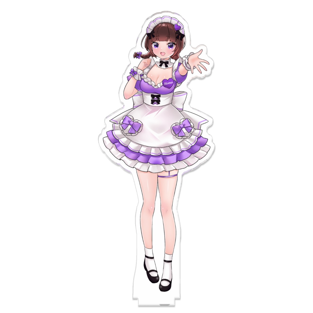 【#修羅場フレンズ3周年】つながる修羅場フレンズアクスタ💥花岡ももメイド!【期間限定おまけ動画※条件付き】