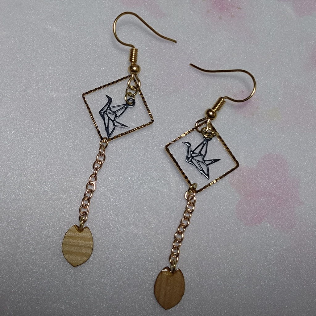 Yellシリーズ〜石川県令和6年能登半島地震チャリティアクセ【能登ヒバの耳飾り】〜