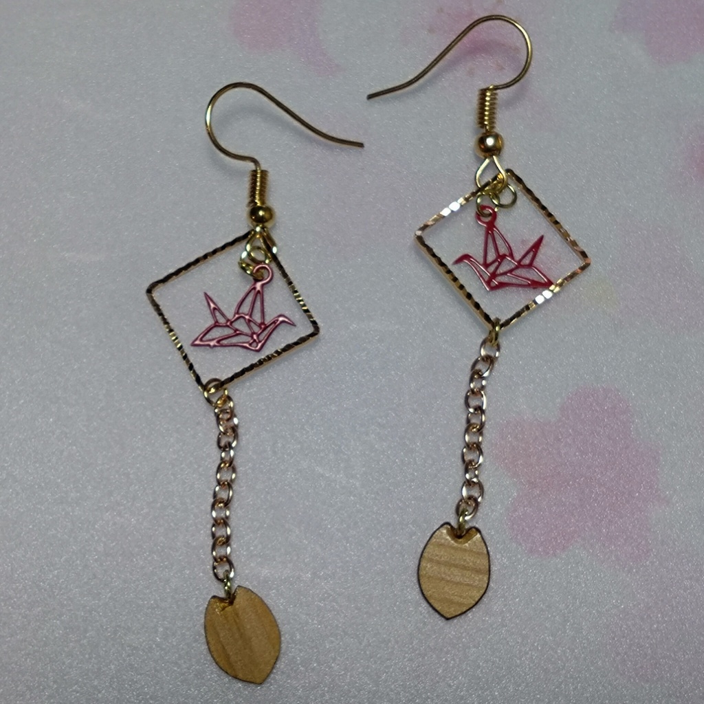 Yellシリーズ〜石川県令和6年能登半島地震チャリティアクセ【能登ヒバの耳飾り】〜