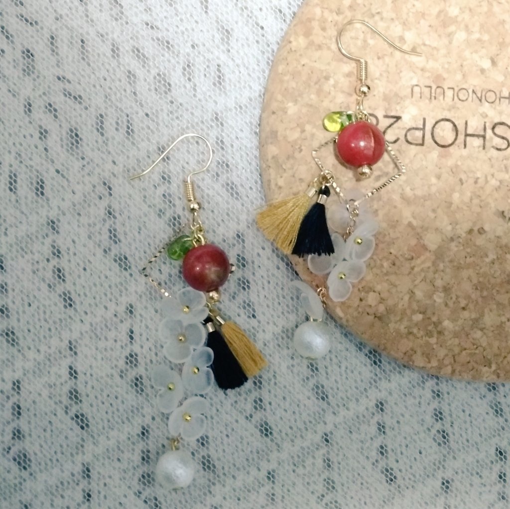 【専用品】白雪モチーフのピアス