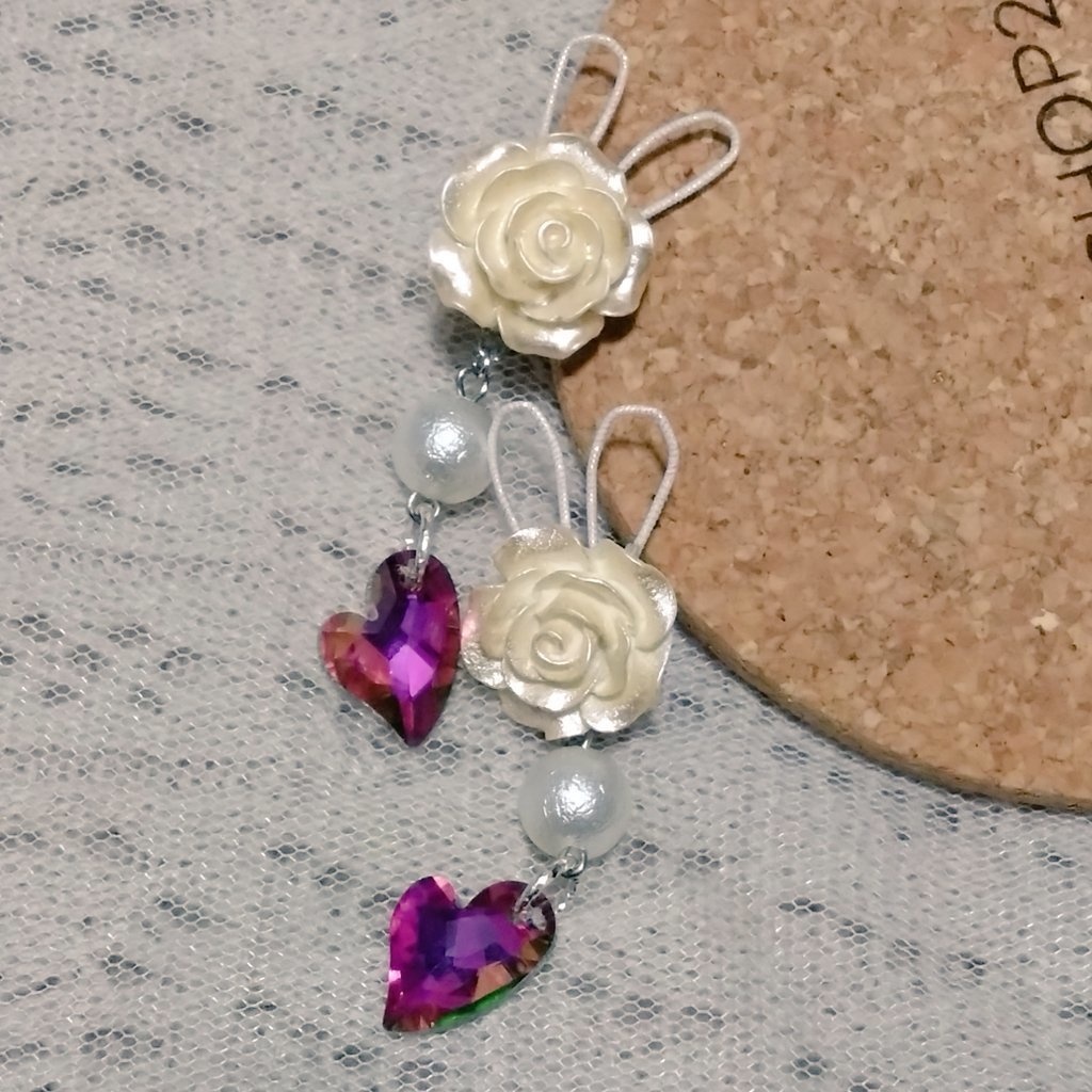 【専用品】ミオ&カレンモチーフのピアス