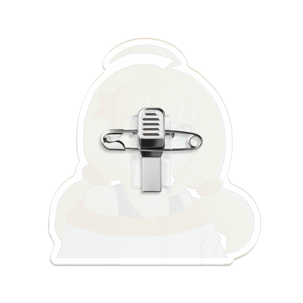 三栖とりアクリルバッジ