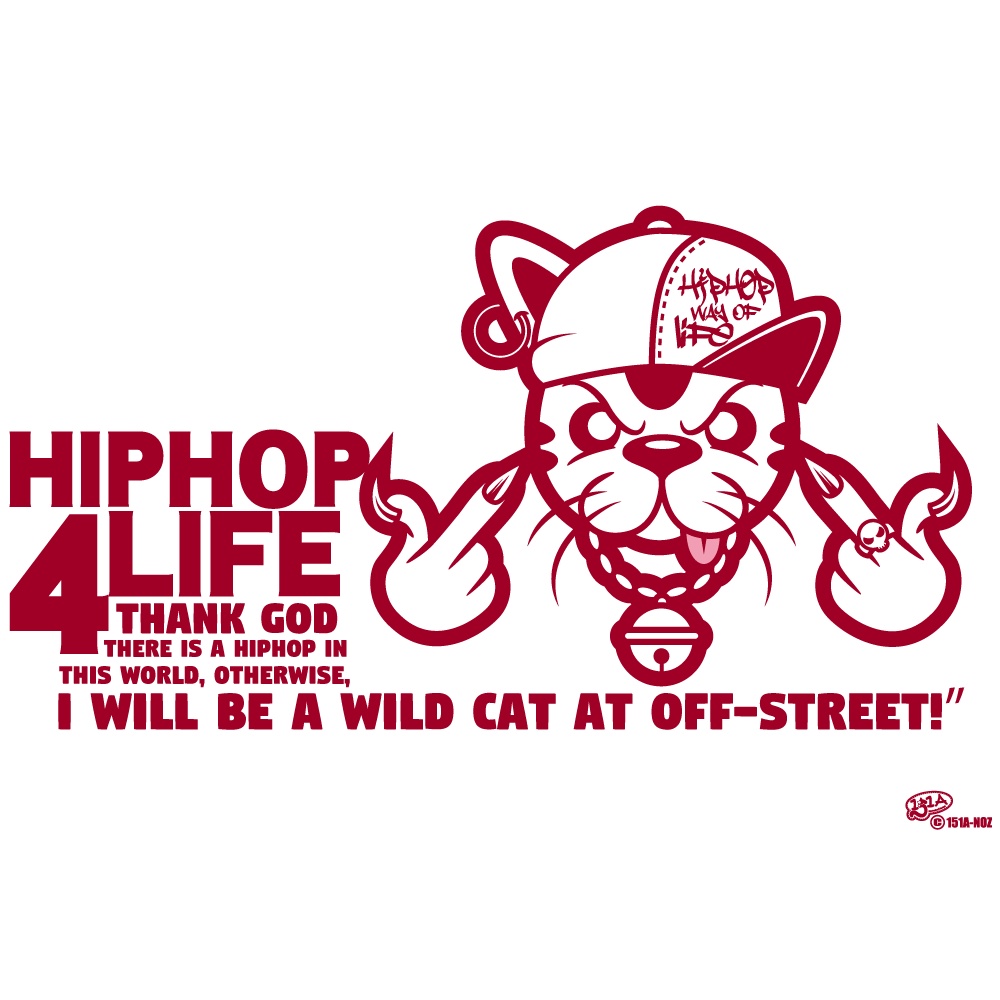 HIPHOP4LIFE 猫のHIPHOP(ダージリン)