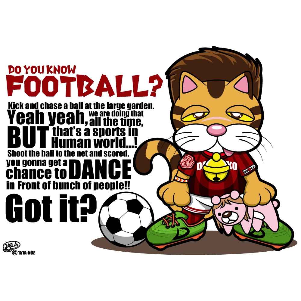 とら吉のサッカー