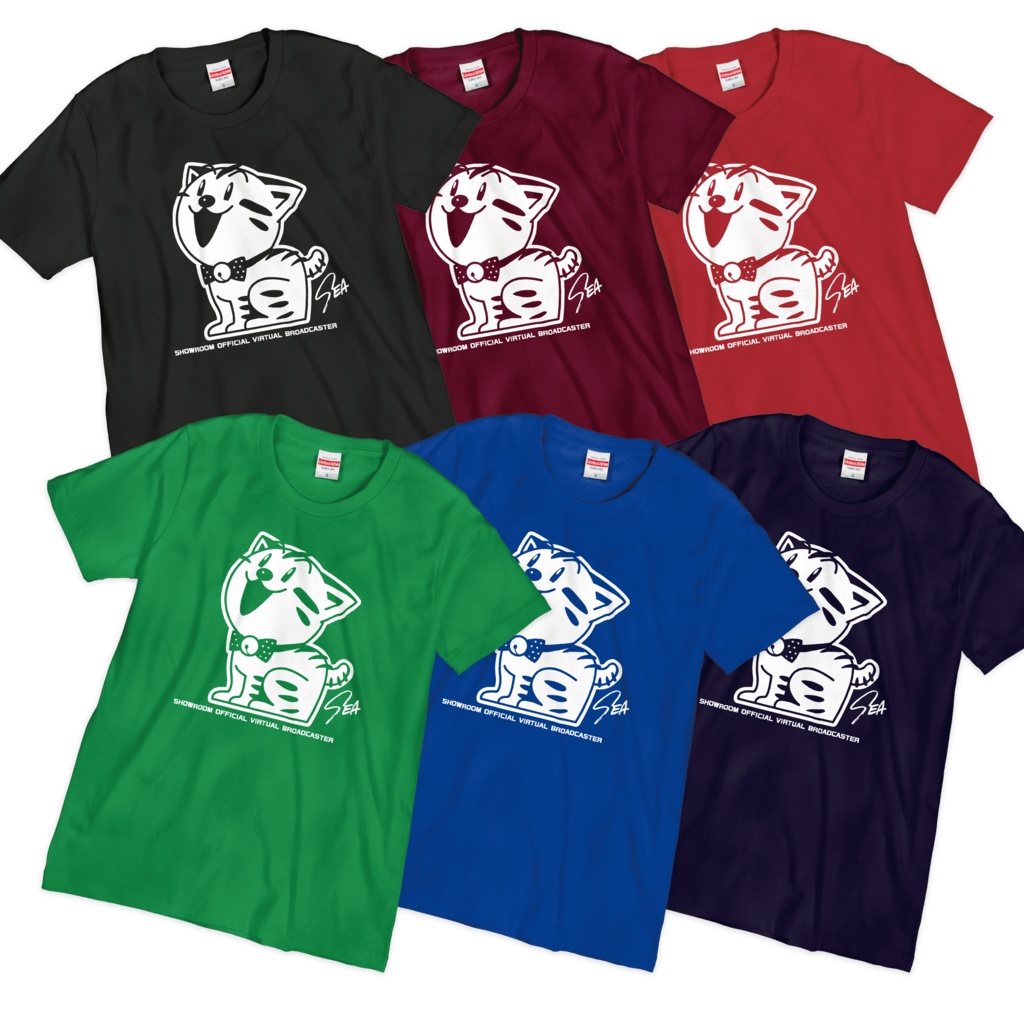 Tシャツ(シルク印刷)中デザイン
