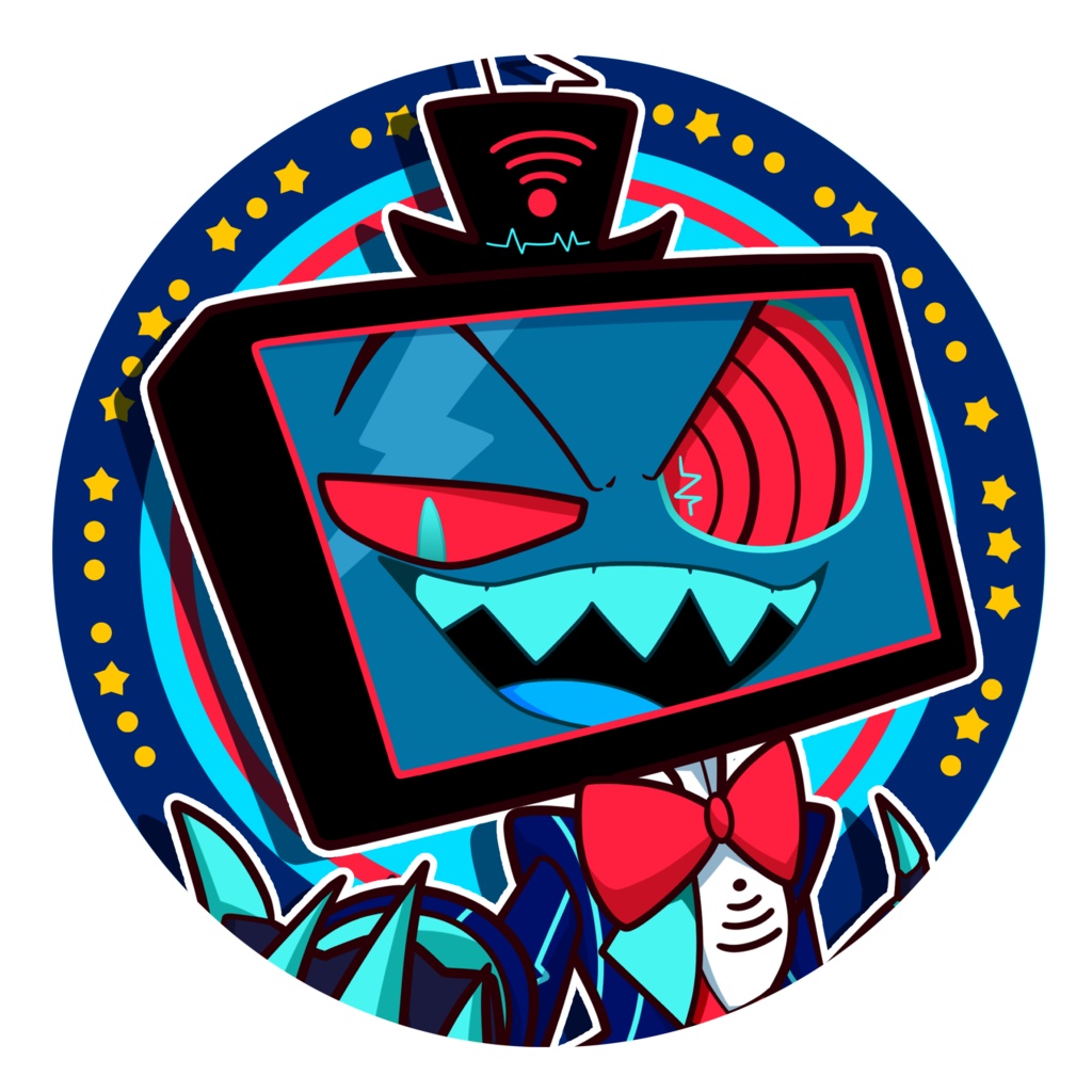 【HazbinHotel】VOX【缶バッジ】