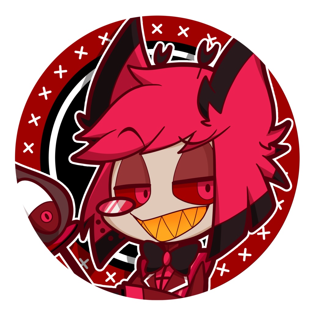 【HazbinHotel】アラスタ―【缶バッジ】