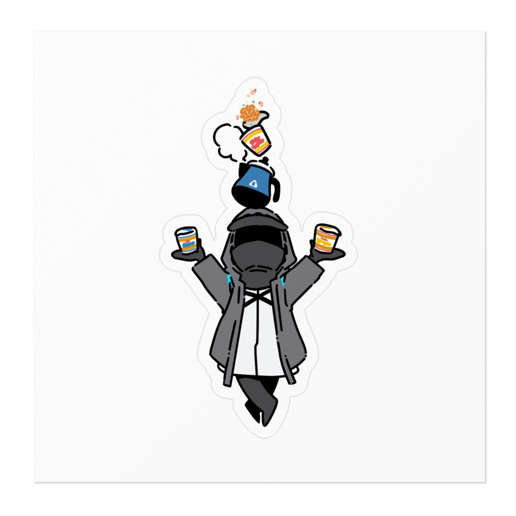 耐久値+2、希望+1ステッカー