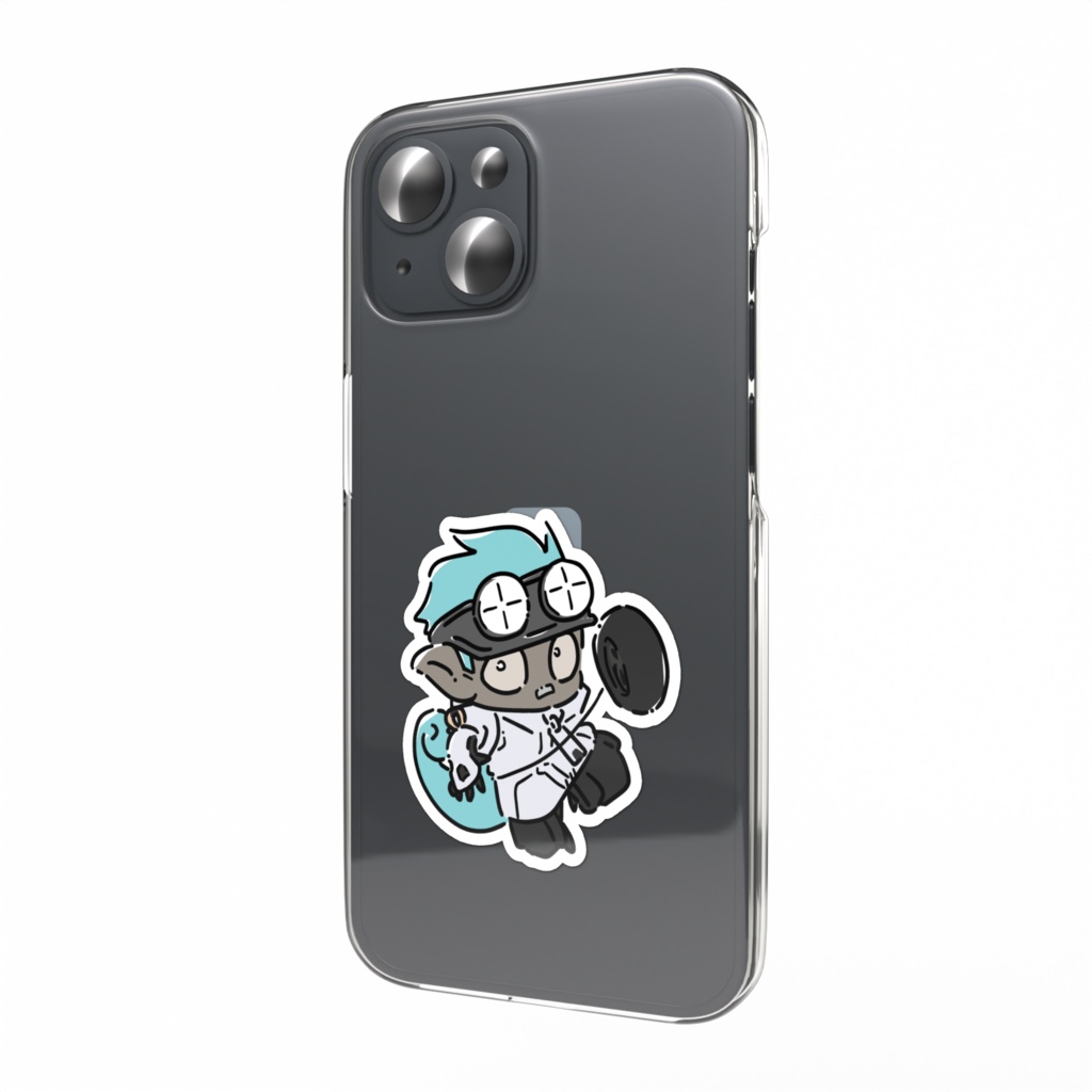 イーサンくんスマホステッカー