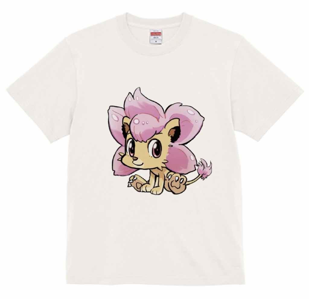 花ライオン Tシャツ①