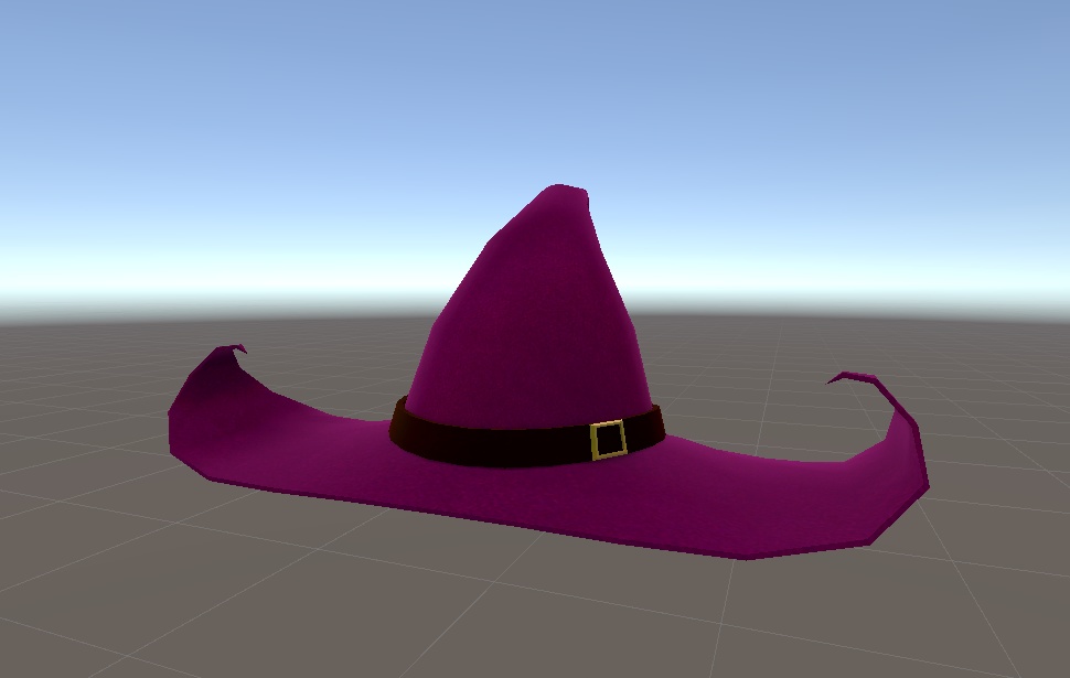 【VRChat想定】魔女の帽子【無料】