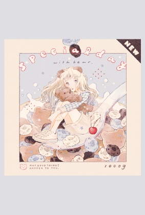 「cereal×bear」ポストカード
