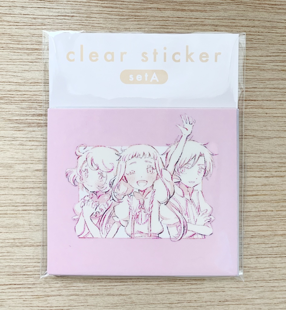 クリアステッカーセットA