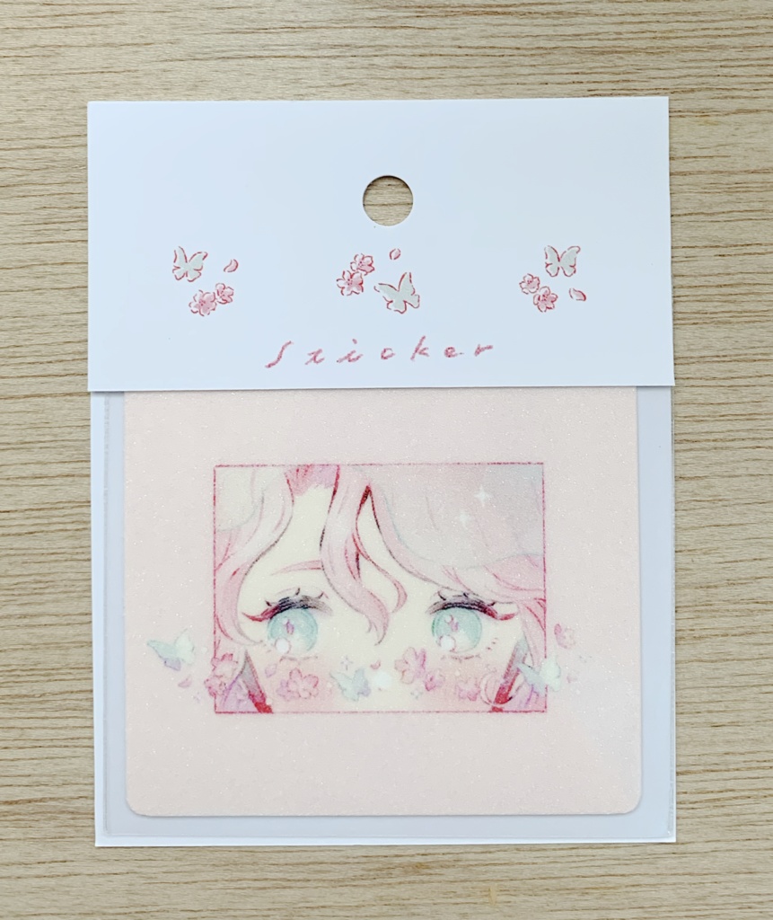 「trouver」ステッカー 桜