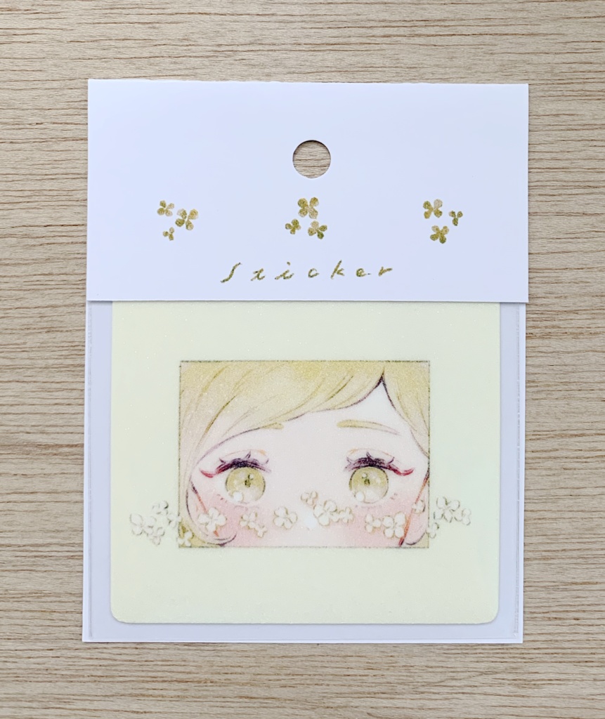 「trouver」ステッカー クローバー