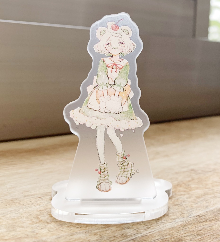 「しろくまちゃん」ミニアクリルスタンド