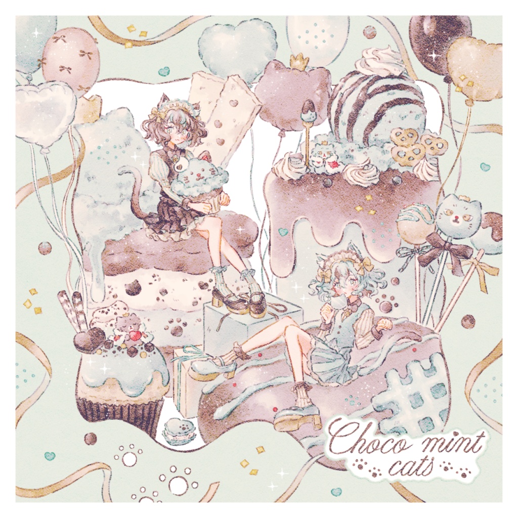 「NEKO CHOCO-2026-」ポストカード