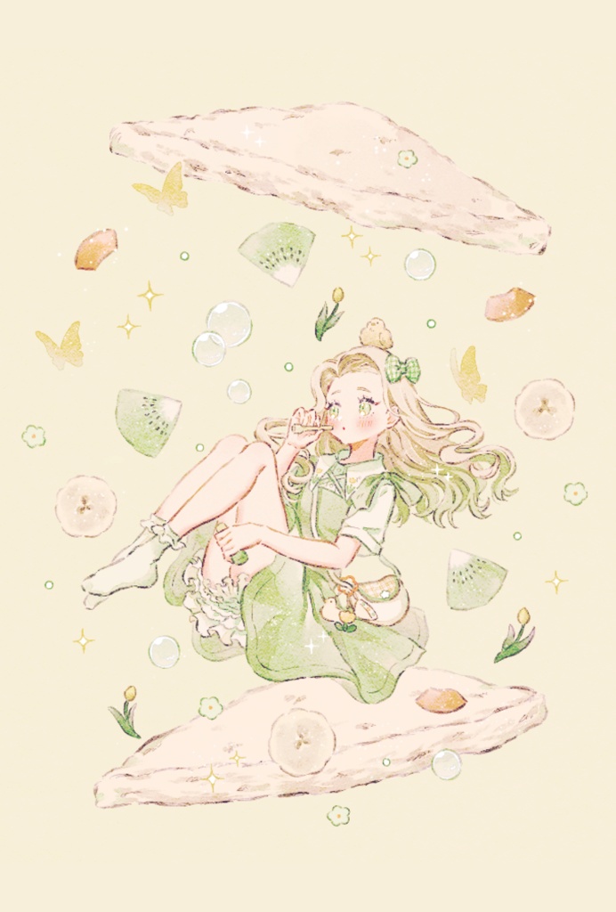 「Spring Sandwich」ポストカード
