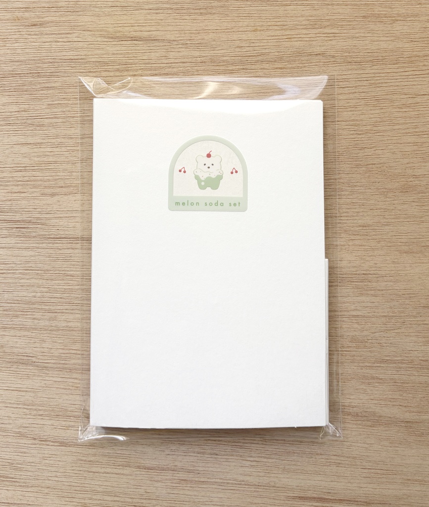 「melon soda set」