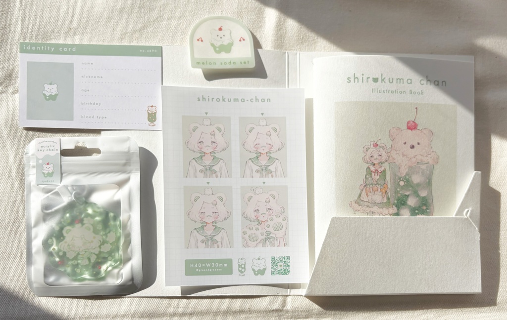 「melon soda set」