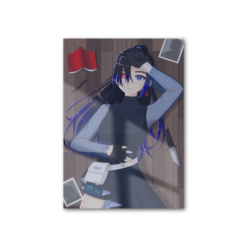 ぷかくまのフォト風カード