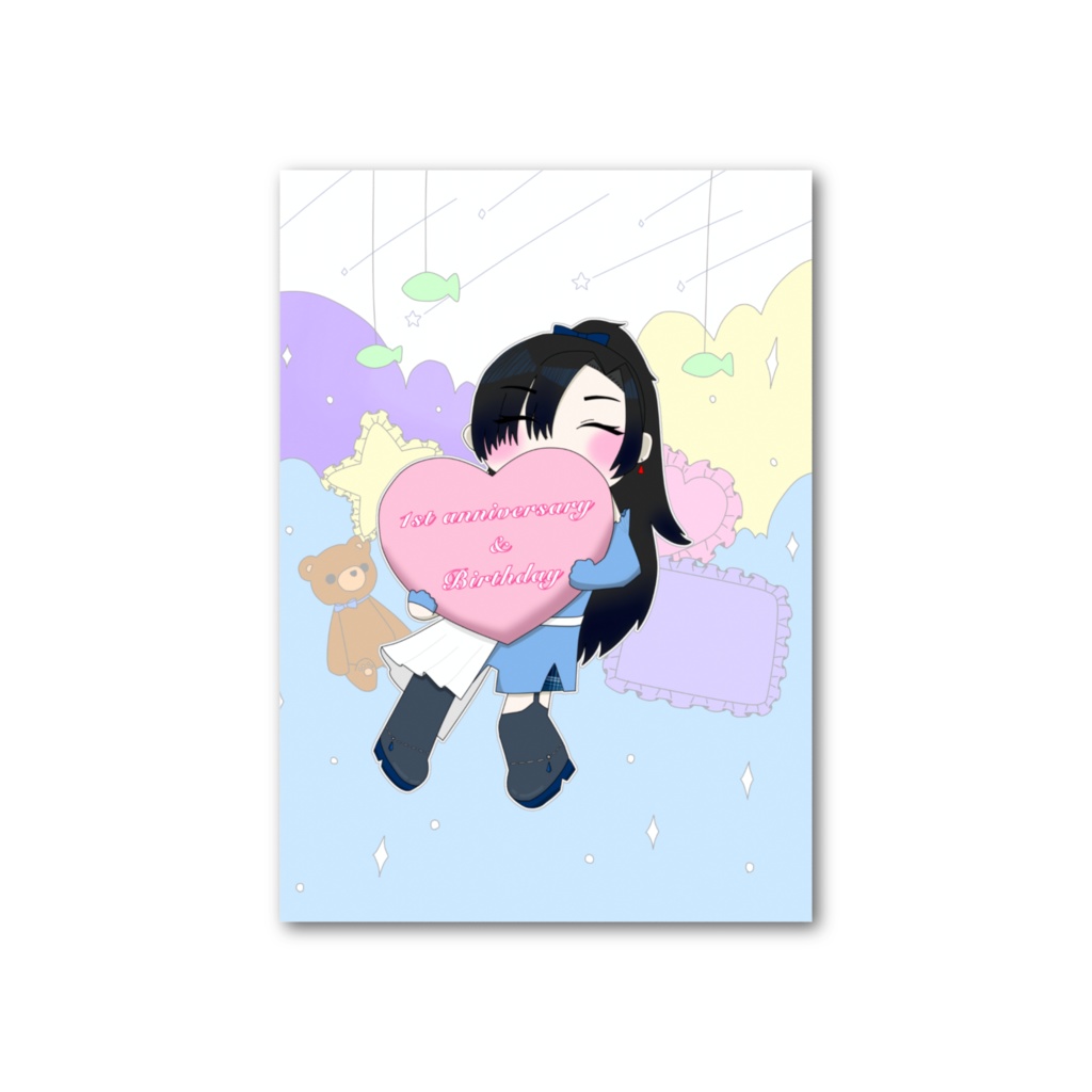 ぷかくま一周年&誕生日記念フォトグッズ
