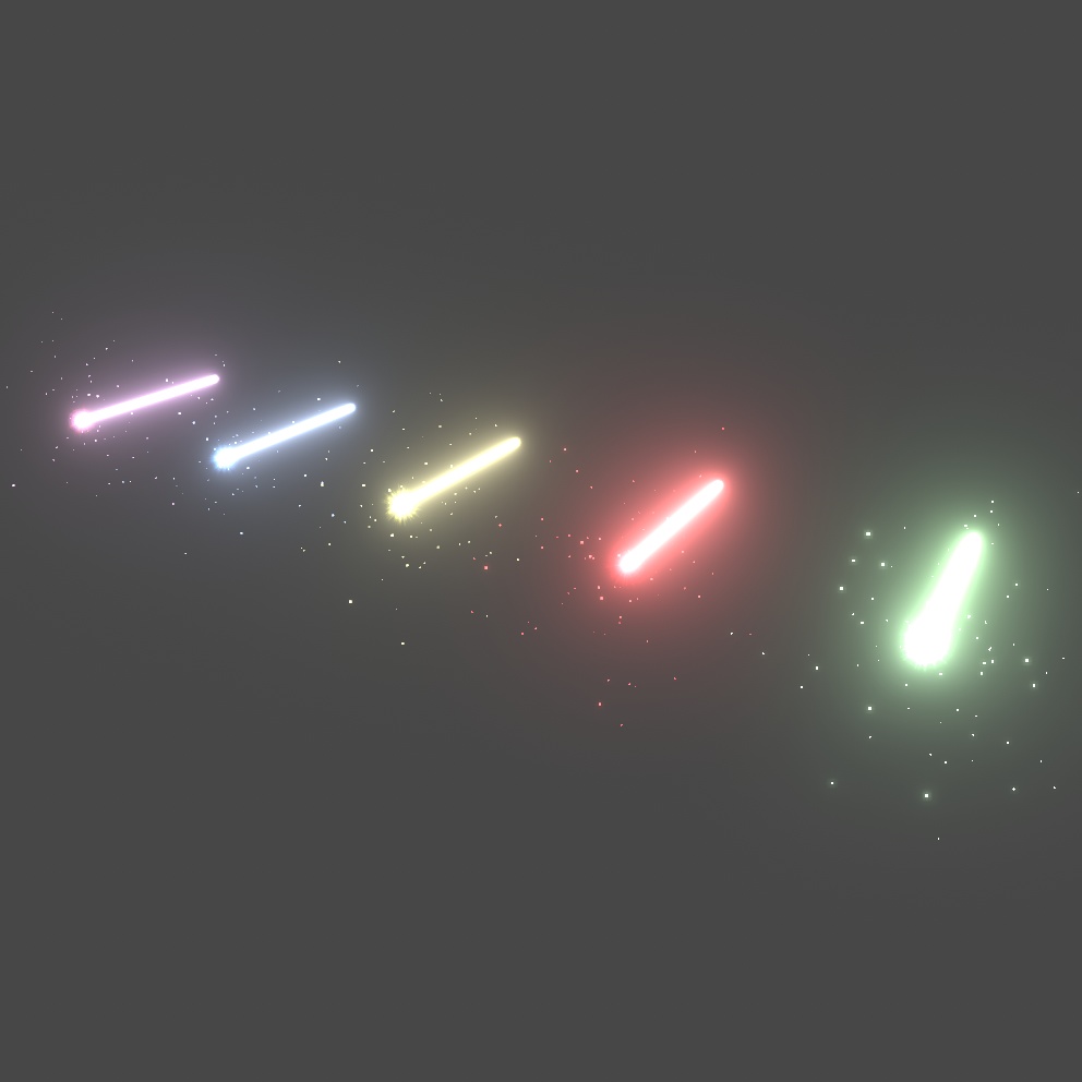 Magic Handwiriting Letters Particle