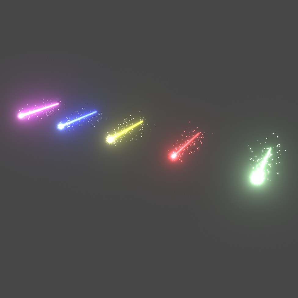 Magic Handwiriting Letters Particle