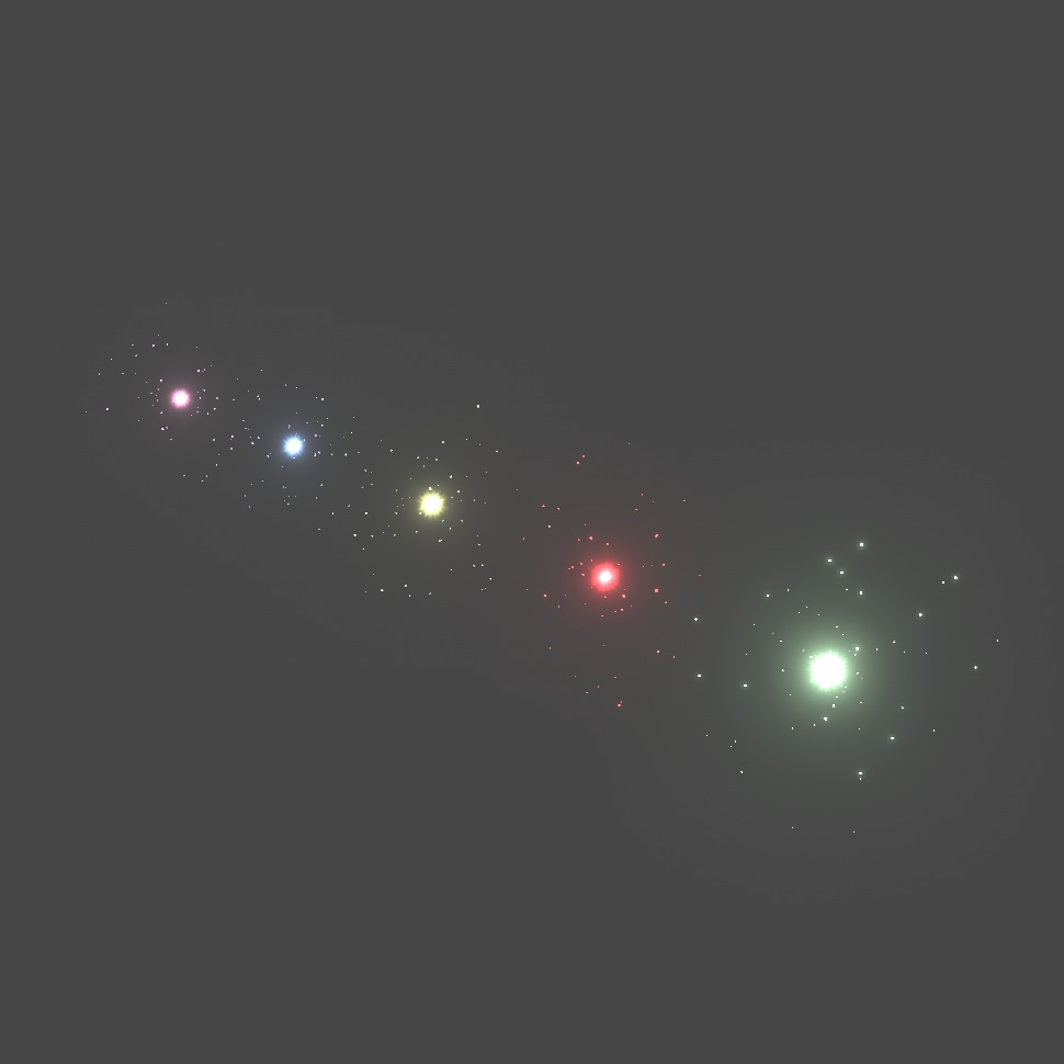 Magic Handwiriting Letters Particle